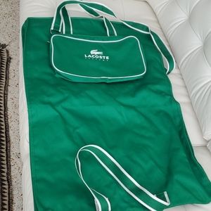 Mens Lacoste Suit Bag - New